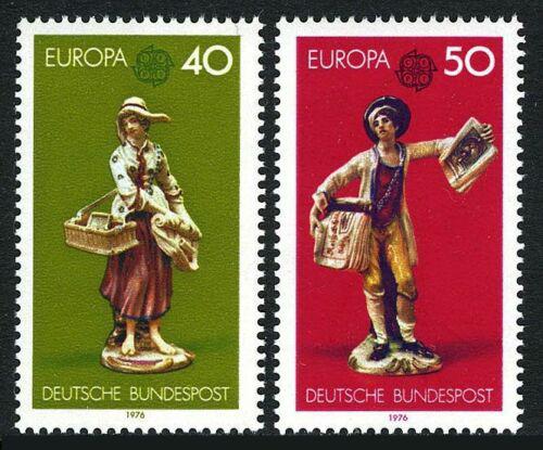 Poštovní známky Nìmecko 1976 Evropa CEPT, umìlecké øemeslo Mi# 890-91