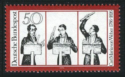 Poštovní známka Nìmecko 1976 Carl Maria von Weber Mi# 894