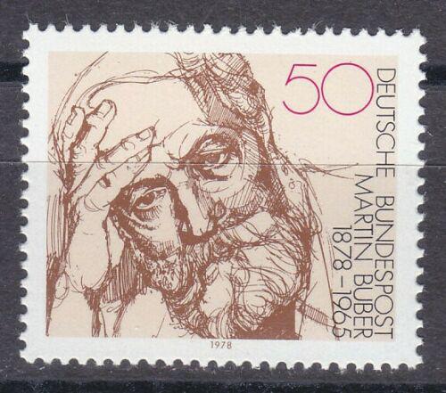 Poštovní známka Nìmecko 1978 Martin Buber Mi# 962