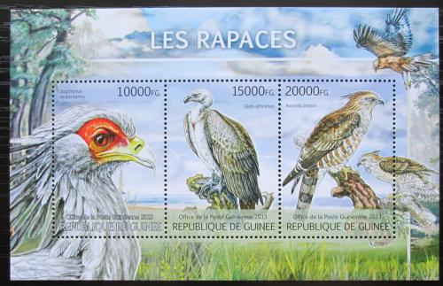 Poštovní známky Guinea 2013 Dravci Mi# 9733-35 Kat 18€
