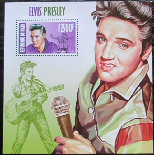 Poštovní známka Niger 2013 Elvis Presley Mi# Mi# Block 213 Kat 10€