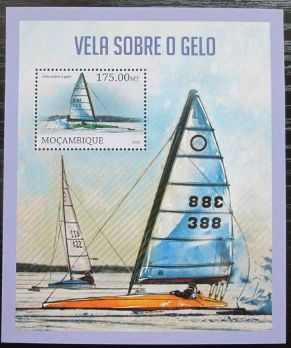 Poštovní známka Mosambik 2013 Plachetnice Mi# Block 743 Kat 10€