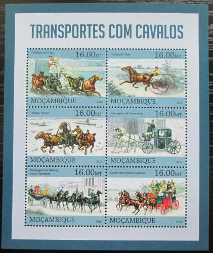 Poštovní známky Mosambik 2013 Koòská spøežení Mi# 6434-39 Kat 10€