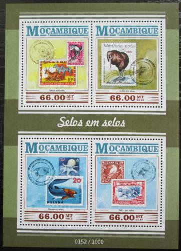 Poštovní známky Mosambik 2015 Fauna na známkách Mi# 8034-37 Kat 15€