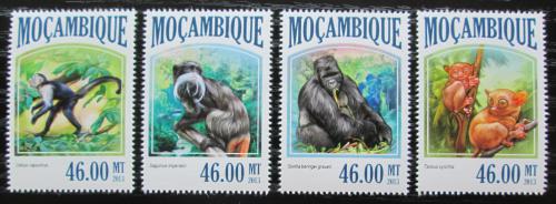 Poštovní známky Mosambik 2013 Opice Mi# 6832-35 Kat 11€