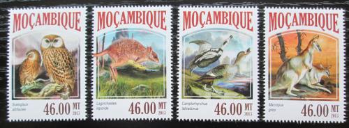 Poštovní známky Mosambik 2013 Chránìná fauna Mi# 6962-65 Kat 11€
