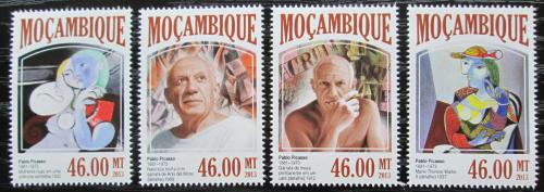 Poštovní známky Mosambik 2013 Umìní, Pablo Picasso Mi# 6872-75 Kat 11€