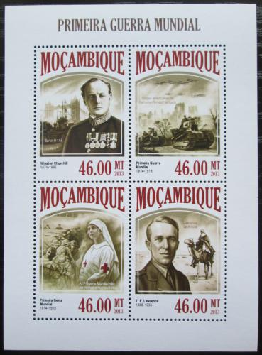 Poštovní známky Mosambik 2013 První svìtová válka Mi# 6867-70 Kat 11€