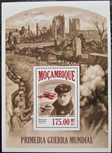 Poštovní známka Mosambik 2013 První svìtová válka Mi# Block 813 Kat 10€