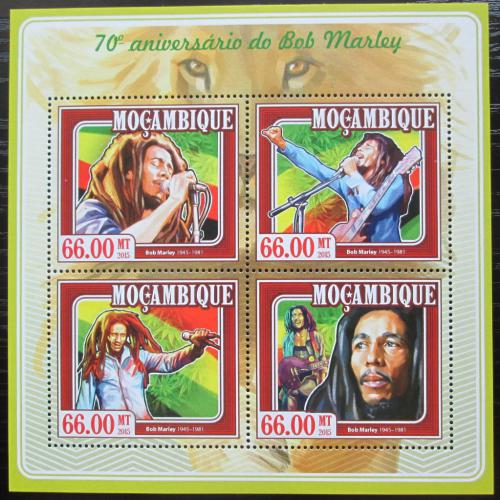 Poštovní známky Mosambik 2015 Bob Marley Mi# 7805-08 Kat 15€ 