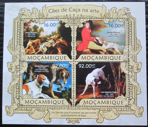 Poštovní známky Mosambik 2013 Umìní, lov Mi# 6299-6302 Kat 13€