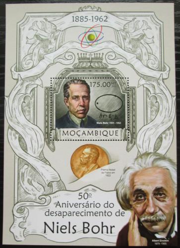Poštovní známka Mosambik 2013 Niels Bohr, fyzik Mi# Block 731 Kat 10€