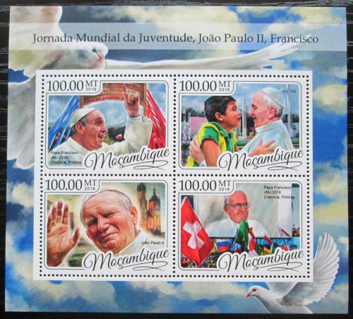 Poštovní známky Mosambik 2016 Svìtový den mládeže Mi# 8869-72 Kat 22€