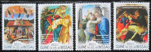 Poštovní známky Guinea-Bissau 2015 Umìní, Sandro Botticelli Mi# 7616-19 Kat 14€