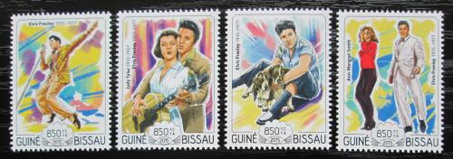 Potovn znmky Guinea-Bissau 2015 Elvis Presley Mi# 7649-52 Kat 14 - zvtit obrzek