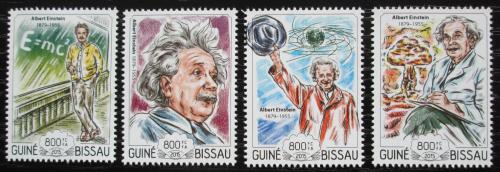 Potovn znmky Guinea-Bissau 2015 Albert Einstein Mi# 7659-62 Kat 13
