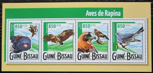 Poštovní známky Guinea-Bissau 2015 Dravci Mi# 7938-41 Kat 13€
