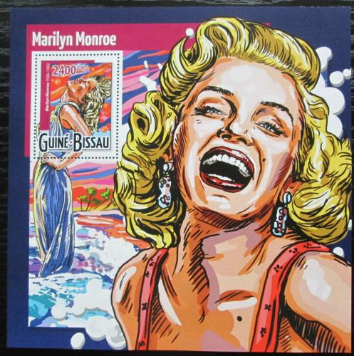 Poštovní známka Guinea-Bissau 2015 Marilyn Monroe Mi# Block 1390 Kat 9€