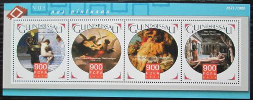Poštovní známky Guinea-Bissau 2015 Umìní, akty Mi# 8390-93 Kat 13.50€