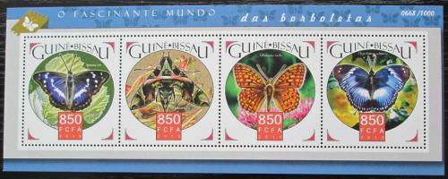 Poštovní známky Guinea-Bissau 2015 Motýli Mi# 8343-46 Kat 13€ 