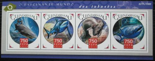 Poštovní známky Guinea-Bissau 2015 Žraloci Mi# 8348-51 Kat 11€