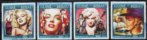 Poštovní známky Guinea-Bissau 2016 Marilyn Monroe Mi# 8659-62 Kat 13.50€