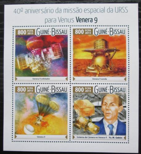 Poštovní známky Guinea-Bissau 2015 Mise na Venuši Mi# 8074-77 Kat 12€