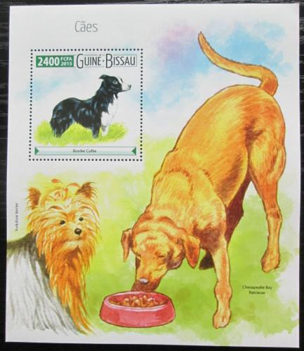 Poštovní známka Guinea-Bissau 2015 Psi Mi# Block 1399 Kat 9€