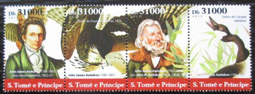 Poštovní známky Svatý Tomáš 2015 Ptáci, Audubon Mi# 6223-26 Kat 12€