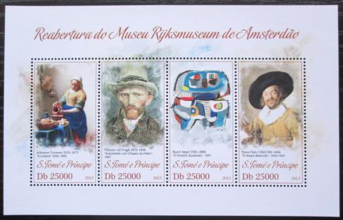 Poštovní známky Svatý Tomáš 2013 Umìní, Rijksmuseum Mi# 5236-39 Kat 10€
