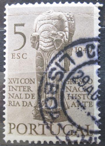 Poštovní známka Portugalsko 1949 Antická socha Mi# 739