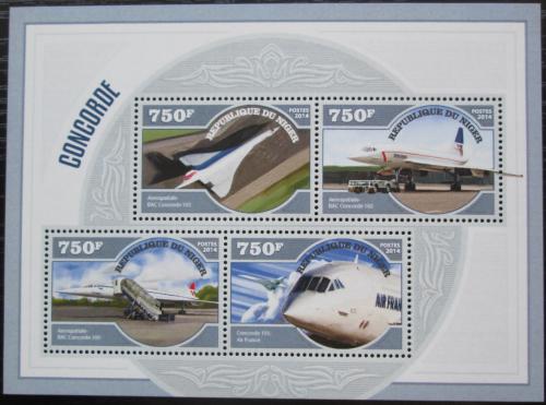 Poštovní známky Niger 2014 Concorde Mi# Mi# 3244-47 Kat 12€