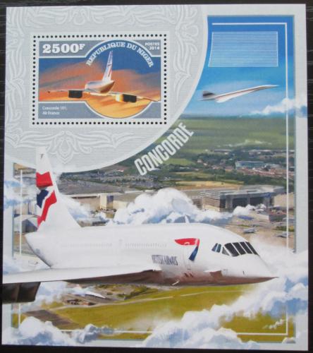 Poštovní známka Niger 2014 Concorde Mi# Mi# Block 393 Kat 10€