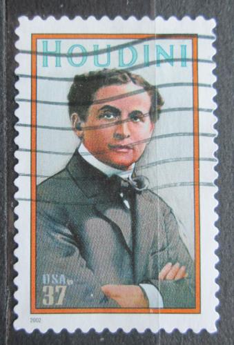 Potovn znmka USA 2002 Harry Houdini, iluzionista Mi# 3617 - zvtit obrzek