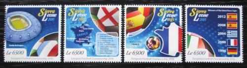 Poštovní známky Sierra Leone 2015 ME ve fotbale Mi# 6198-6201 Kat 12€