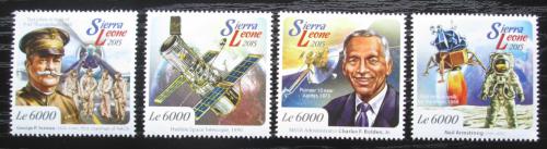 Poštovní známky Sierra Leone 2015 NASA, 100. výroèí Mi# 6133-36 Kat 11€