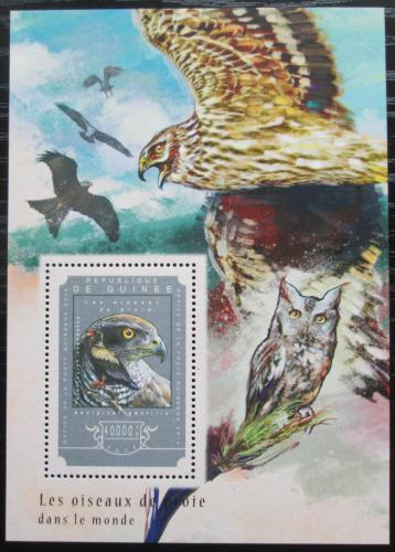 Poštovní známka Guinea 2014 Dravci Mi# Block 2456 Kat 16€