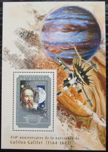 Poštovní známka Guinea 2014 Galileo Galilei Mi# Block 2457 Kat 16€