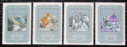 Poštovní známky Guinea 2014 Minerály Mi# 10782-85 Kat 20€