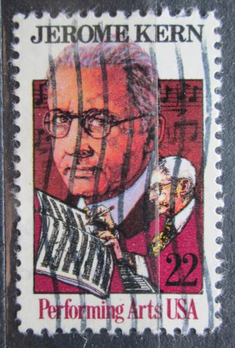 Potovn znmka USA 1985 Jerome Kern, skladatel Mi# 1720