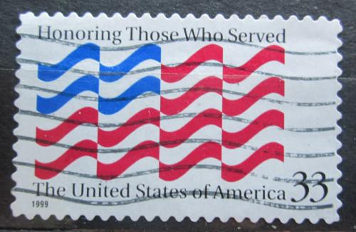 Potovn znmka USA 1999 Sttn vlajka Mi# 3157 