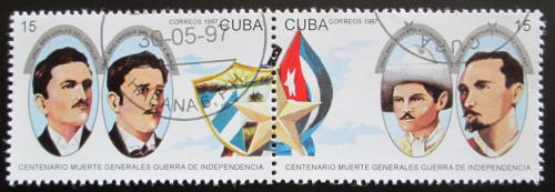 Potovn znmky Kuba 1997 Generlov Mi# 4012-13