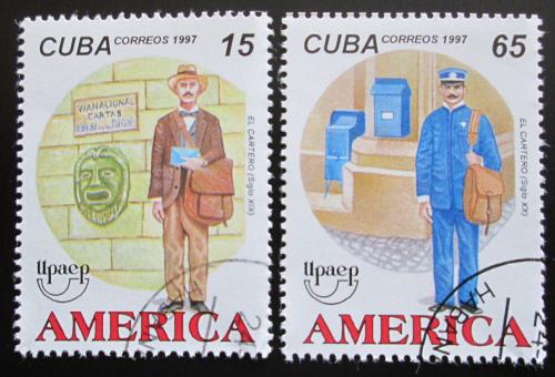Potovn znmky Kuba 1997 Potovn doruovatel Mi# 4063-64  - zvtit obrzek