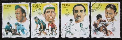 Poštovní známky Kuba 1992 LOH Barcelona Mi# 3597-3600
