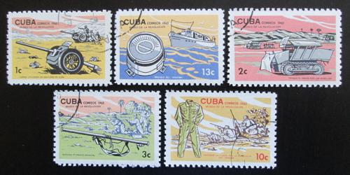 Potovn znmky Kuba 1965 Muzeum revoluce Mi# 1046-50 - zvtit obrzek