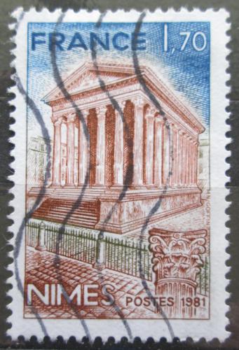Poštovní známka Francie 1981 Maison Carrée v Nimes Mi# 2257