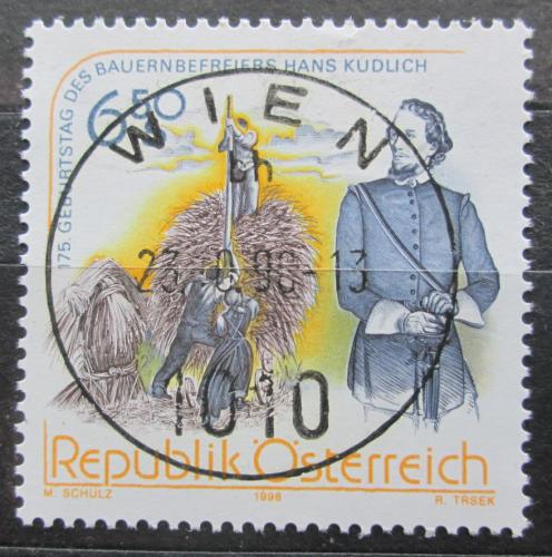 Poštovní známka Rakousko 1998 Hans Kudlich Mi# 2266