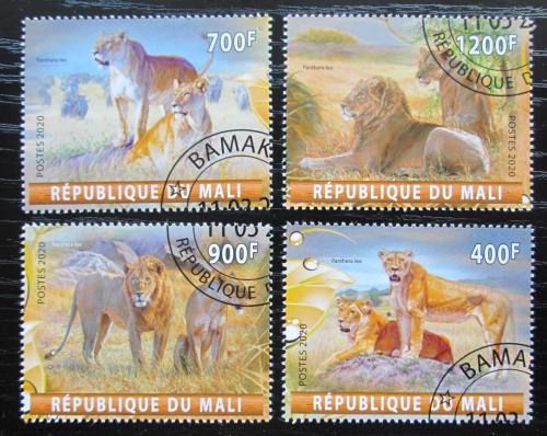 Poštovní známky Mali 2020 Lvi Mi# N/N