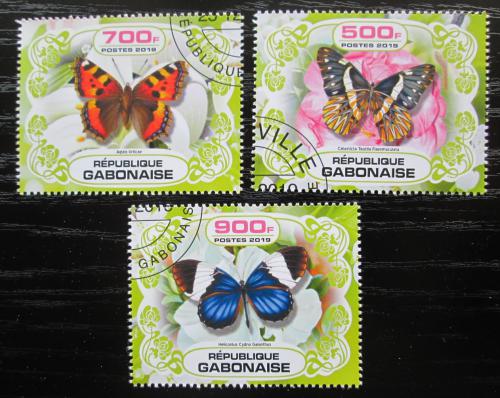 Poštovní známky Gabon 2019 Motýli Mi# N/N