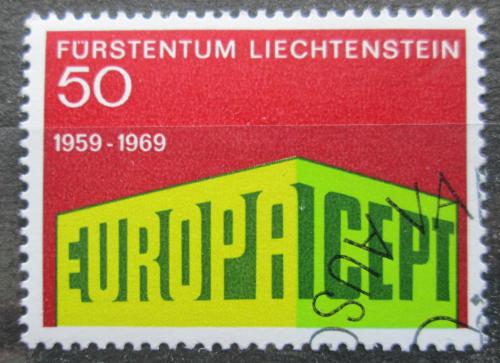 Poštovní známka Lichtenštejnsko 1969 Evropa CEPT Mi# 507